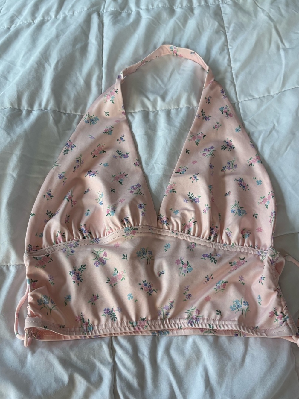 NWT Princess Polly Pink Floral Halter Top